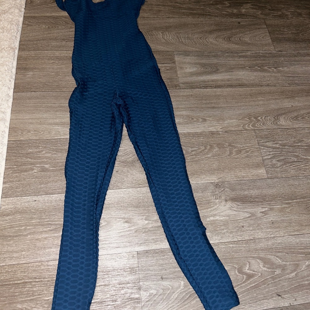 blue Jumpsuit